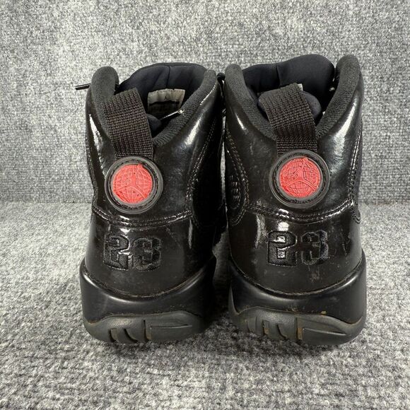 Jordan 9 Retro Bred Mens Size 8.5 Black Patent Leather Athletic Sneakers - Picture 5 of 15